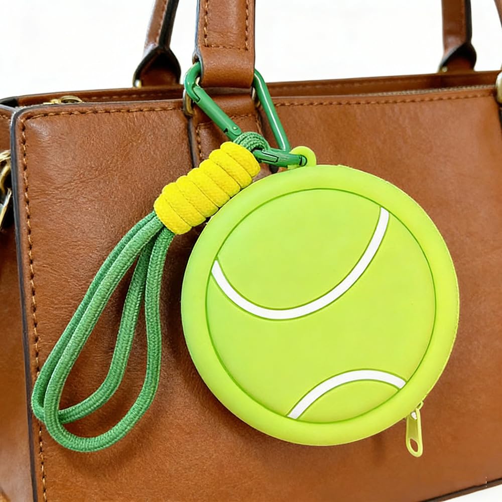 Silicone Sports Ball Coin Purs - Badminton Bag review and price