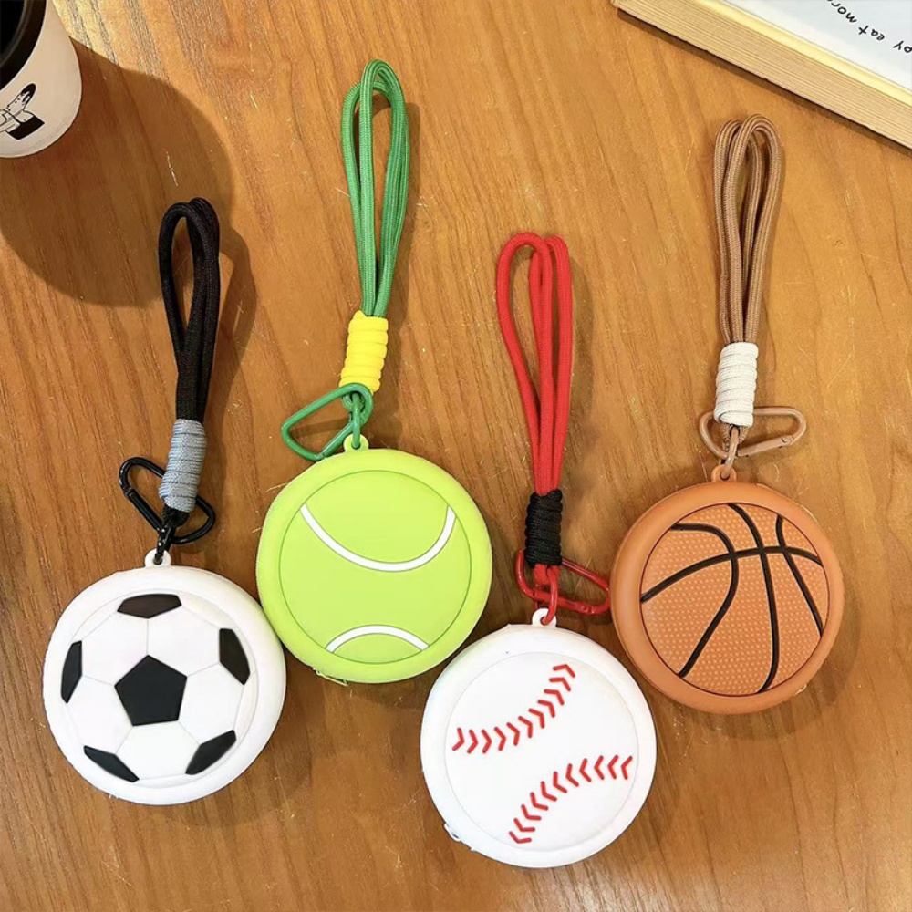 Silicone Sports Ball Coin Purs - Badminton Bag review and price