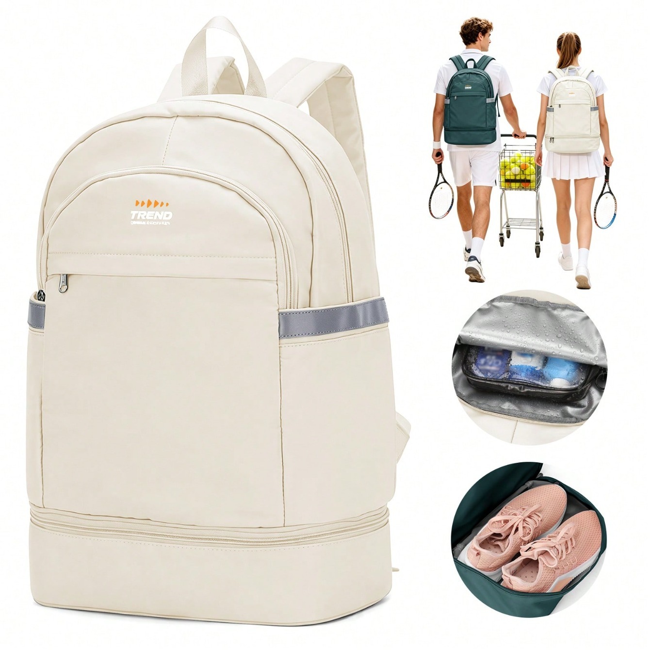 Casual Women's Backpack, Minim - Badminton Bag review and price