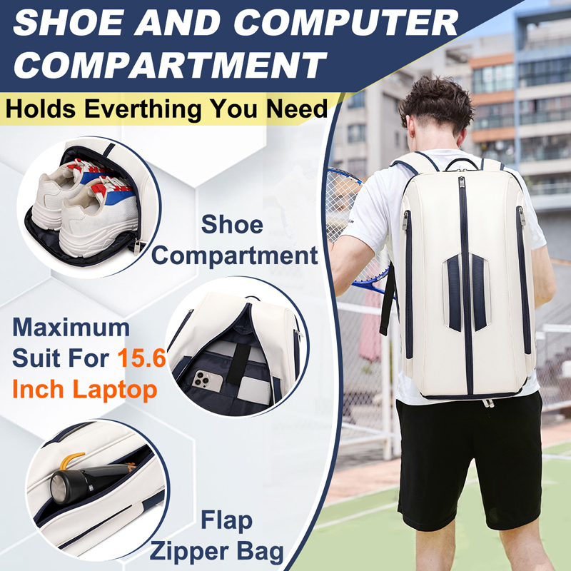 Waterproof PU Tennis Picklebal - Badminton Bag review and price